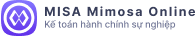 MISA Mimosa - Phần mềm kế toán hành chính sự nghiệp